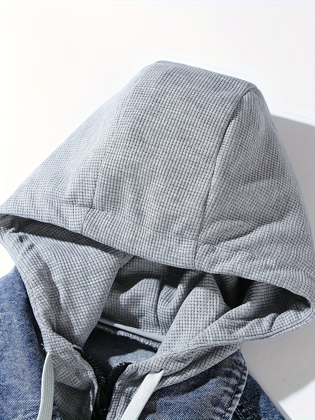 SAERN & EARL Oversized Hooded Denim Jacket