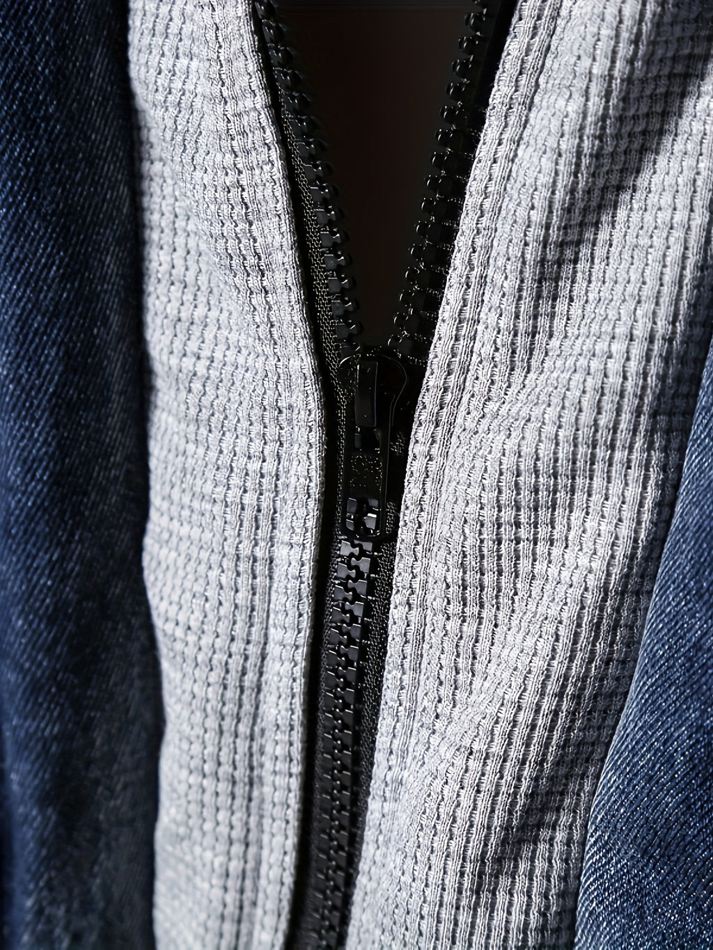 SAERN & EARL Oversized Hooded Denim Jacket
