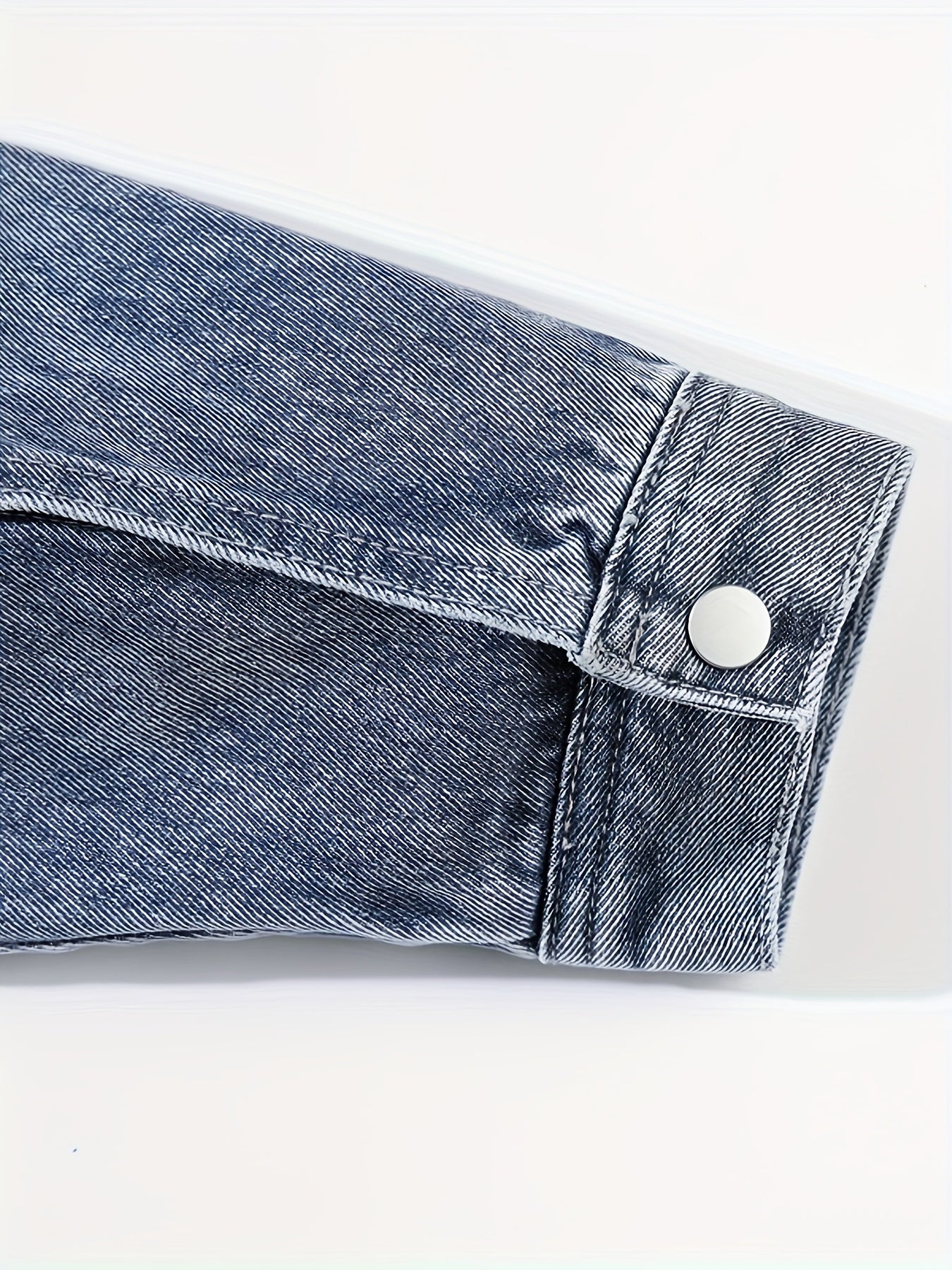 SAERN & EARL Oversized Hooded Denim Jacket